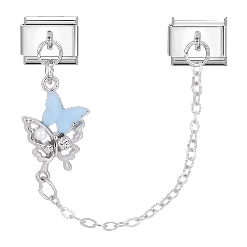 Prívesok Modrý motýľ s retiazkou