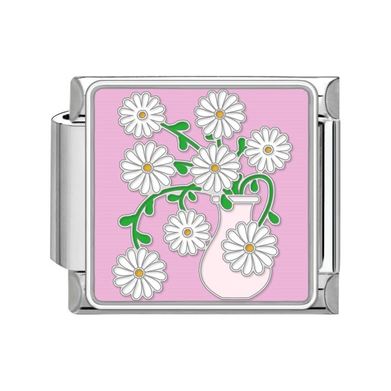 Prívesok Fialové kvety