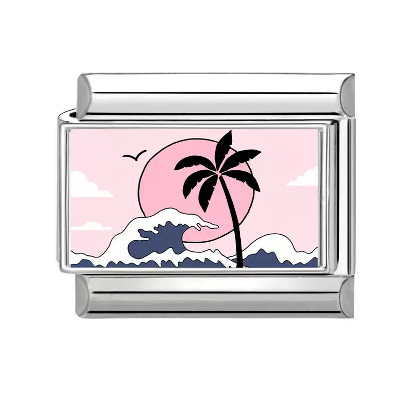 Prívesok Tropický Ružový