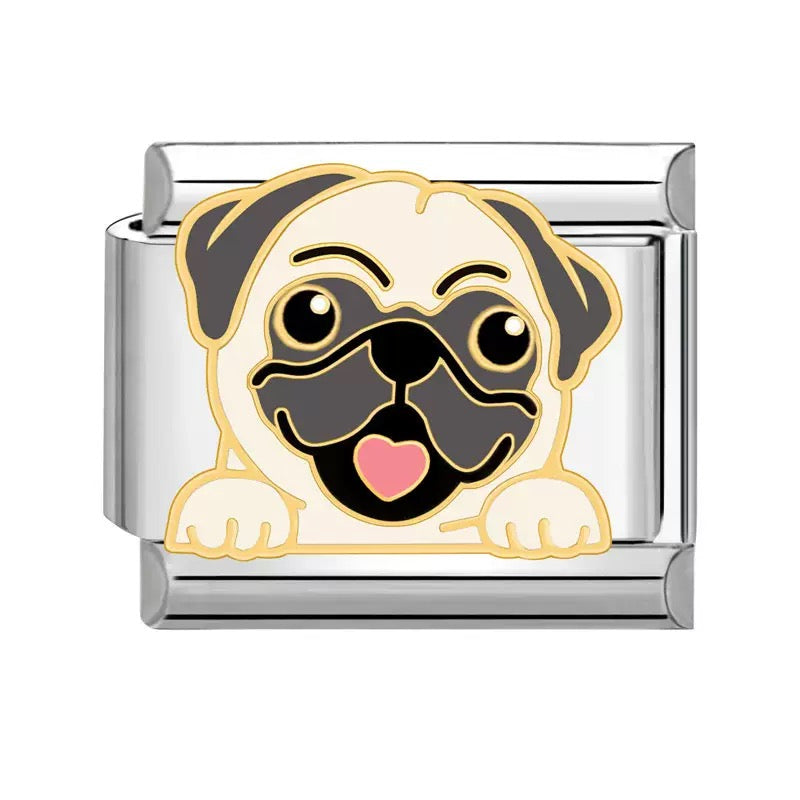Prívesok Veselý Mops