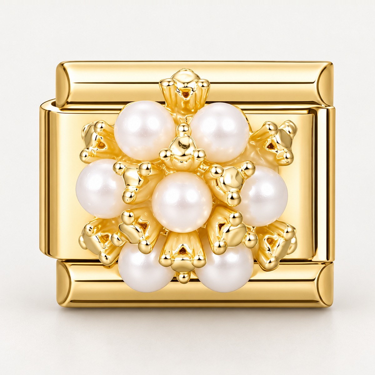 Prívesok Perlový Kvet Elegancie