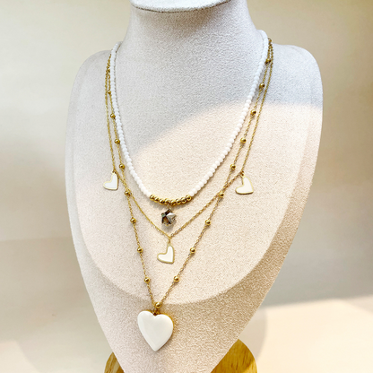 Biele srdce harmónie