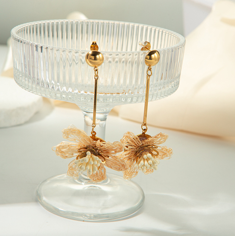 Náušnice Kvetinová Elegancia