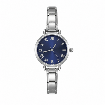Strieborné Vintage 'Sapphire Blue'