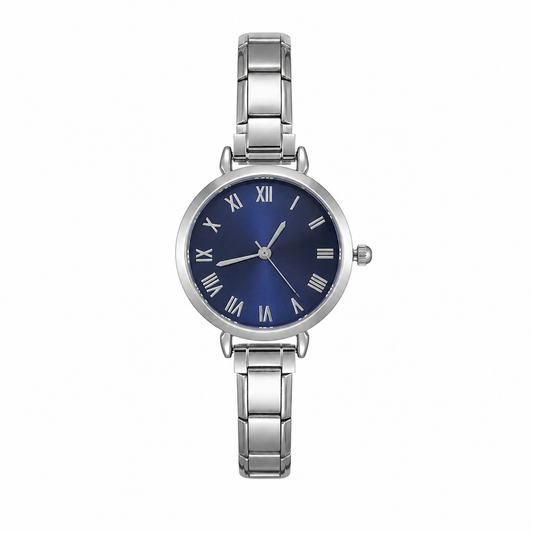 Strieborné Vintage 'Sapphire Blue'