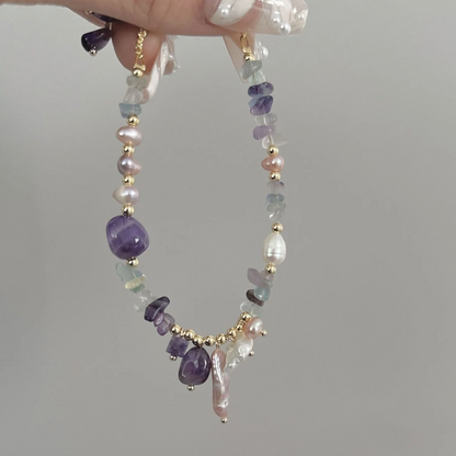 Náramok Fialový Pôvab Ametyst