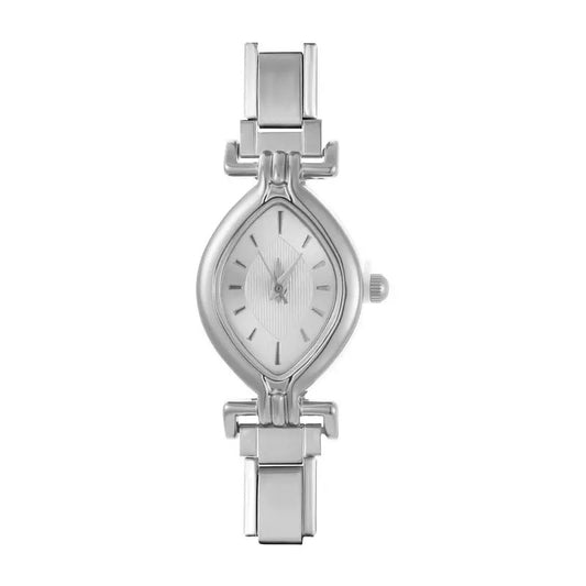 Strieborné Vintage 'Silver Marquise'