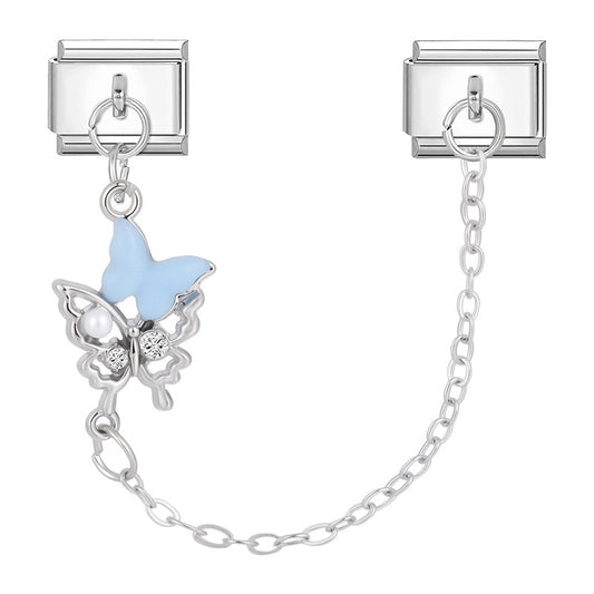 Prívesok Modrý motýľ s retiazkou
