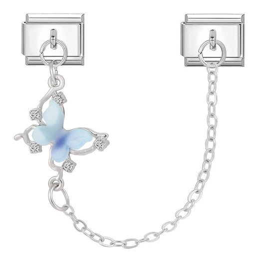 Prívesok Modrý motýľ s retiazkou