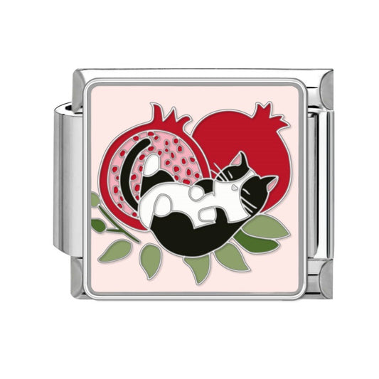 Prívesok Mačka a Granátové jablko