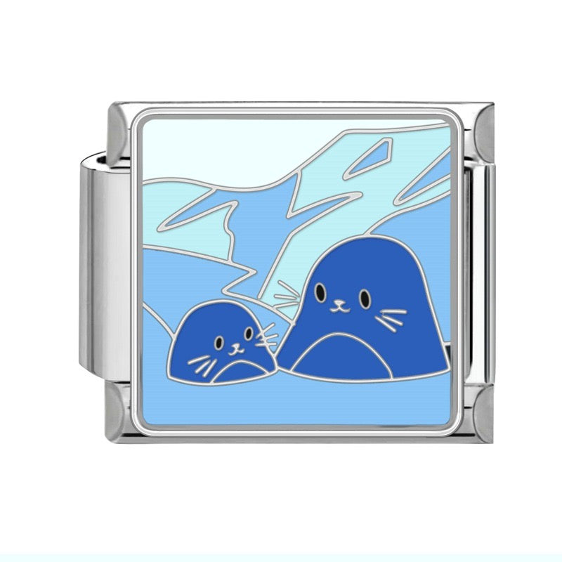 Prívesok Tuleň pri ľadovci