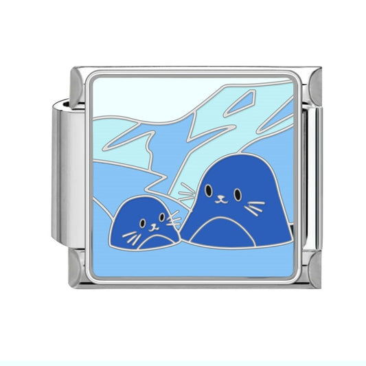 Prívesok Tuleň pri ľadovci