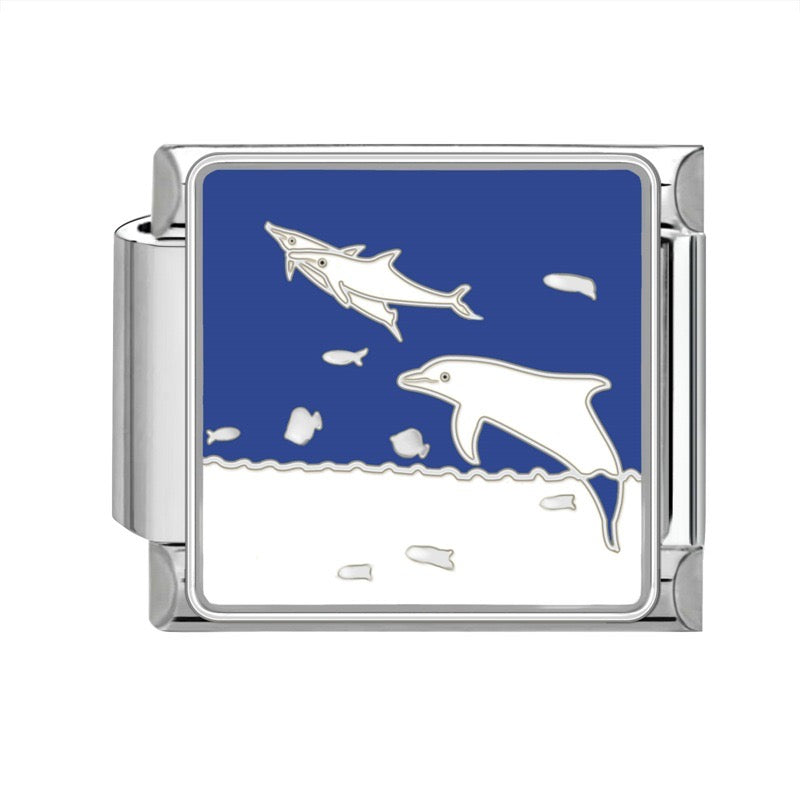 Prívesok Delfín a mečiar