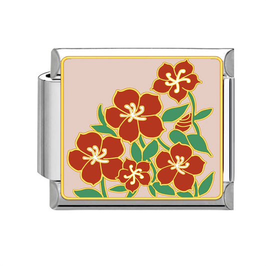 Prívesok Červené kvety