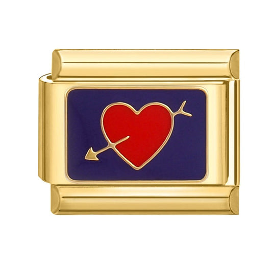 Prívesok Srdce so šípom