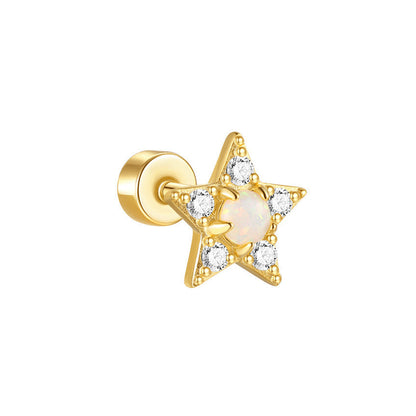 Piercing Náušnica Opal Stella Ag 925