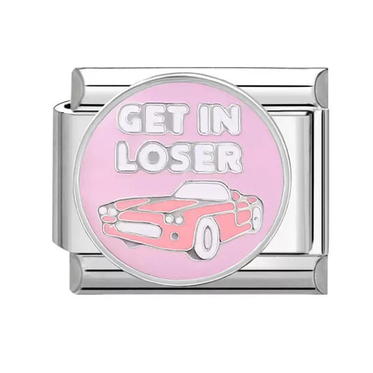 Prívesok Ružový Štýlový Roadster