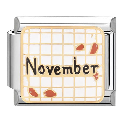 Prívesok Tajomný November – Strieborná