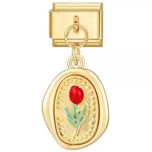 Prívesok Červený Tulipán