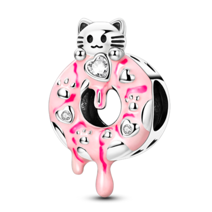 Prívesok Mačací donut