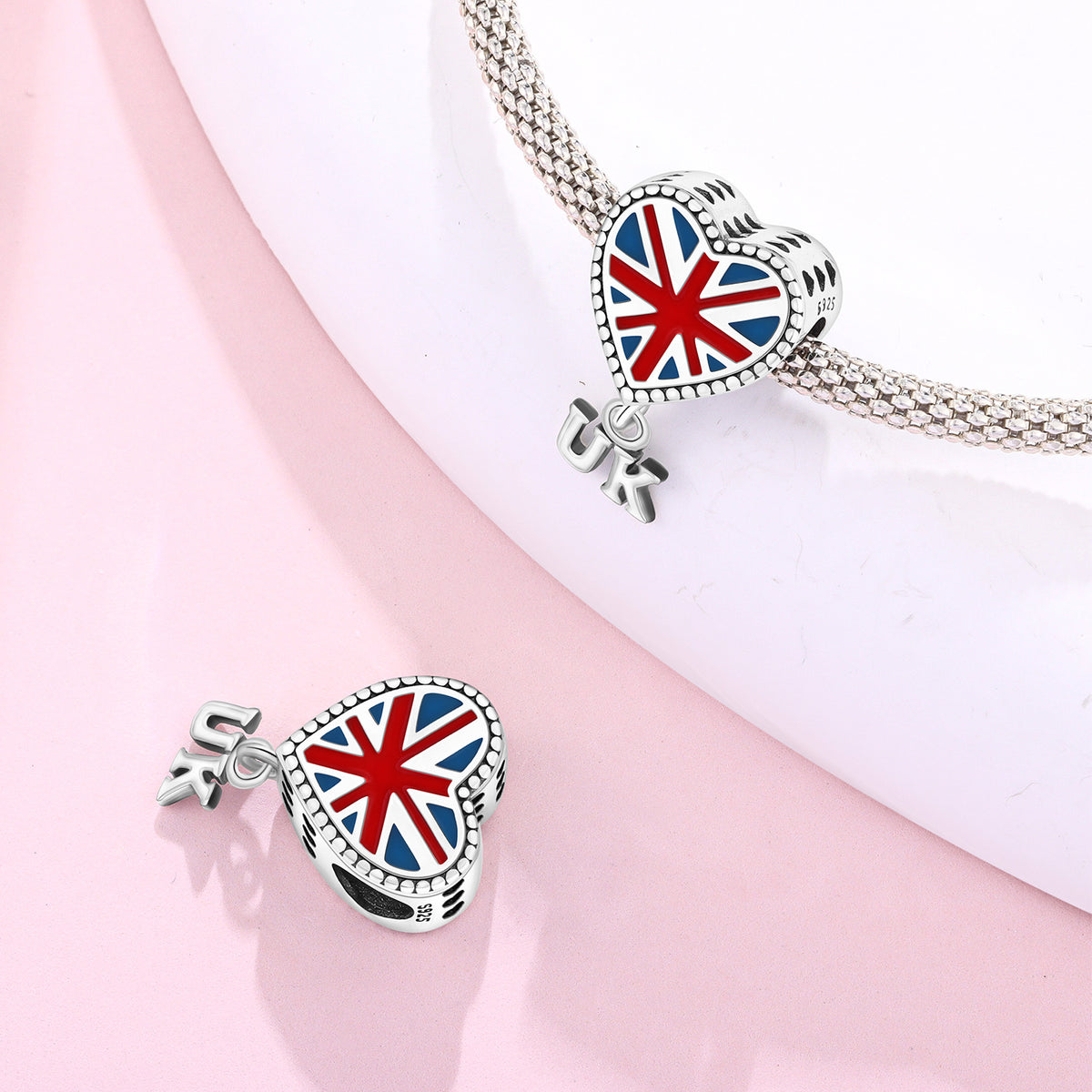 Prívesok Srdce UK