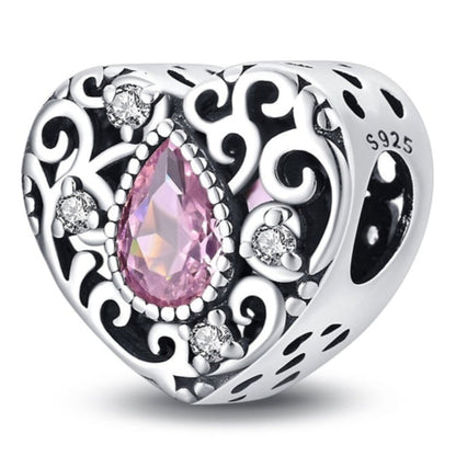 korálka Romantické srdce