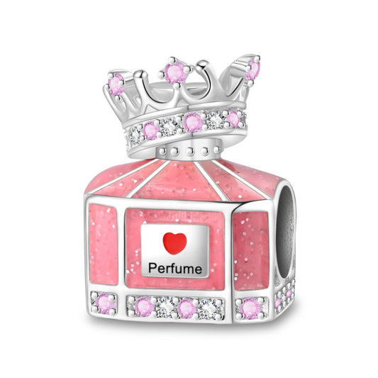 Ružový parfum s korunkou