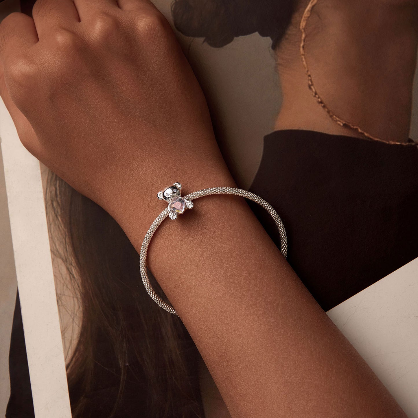 korálka Láska s medveďom