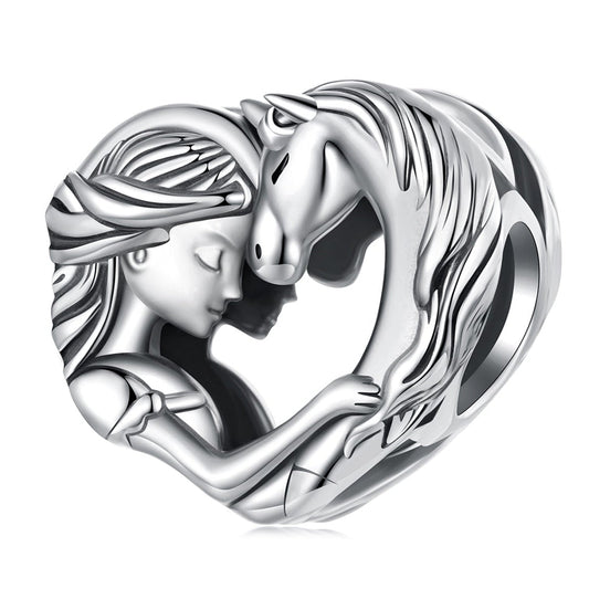 Dievča a kôň v srdci