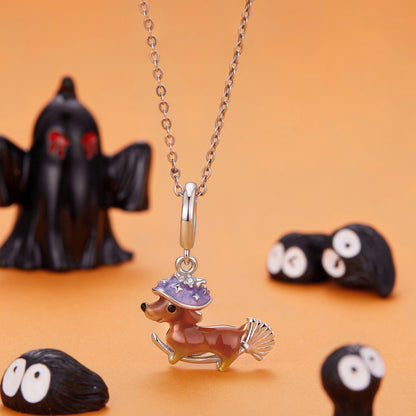 Prívesok „Psík na metle“