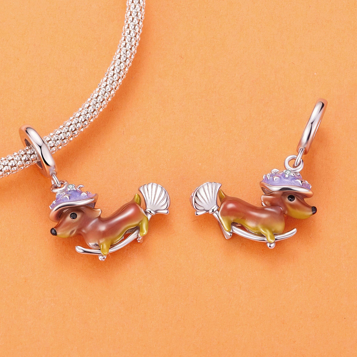 Prívesok „Psík na metle“