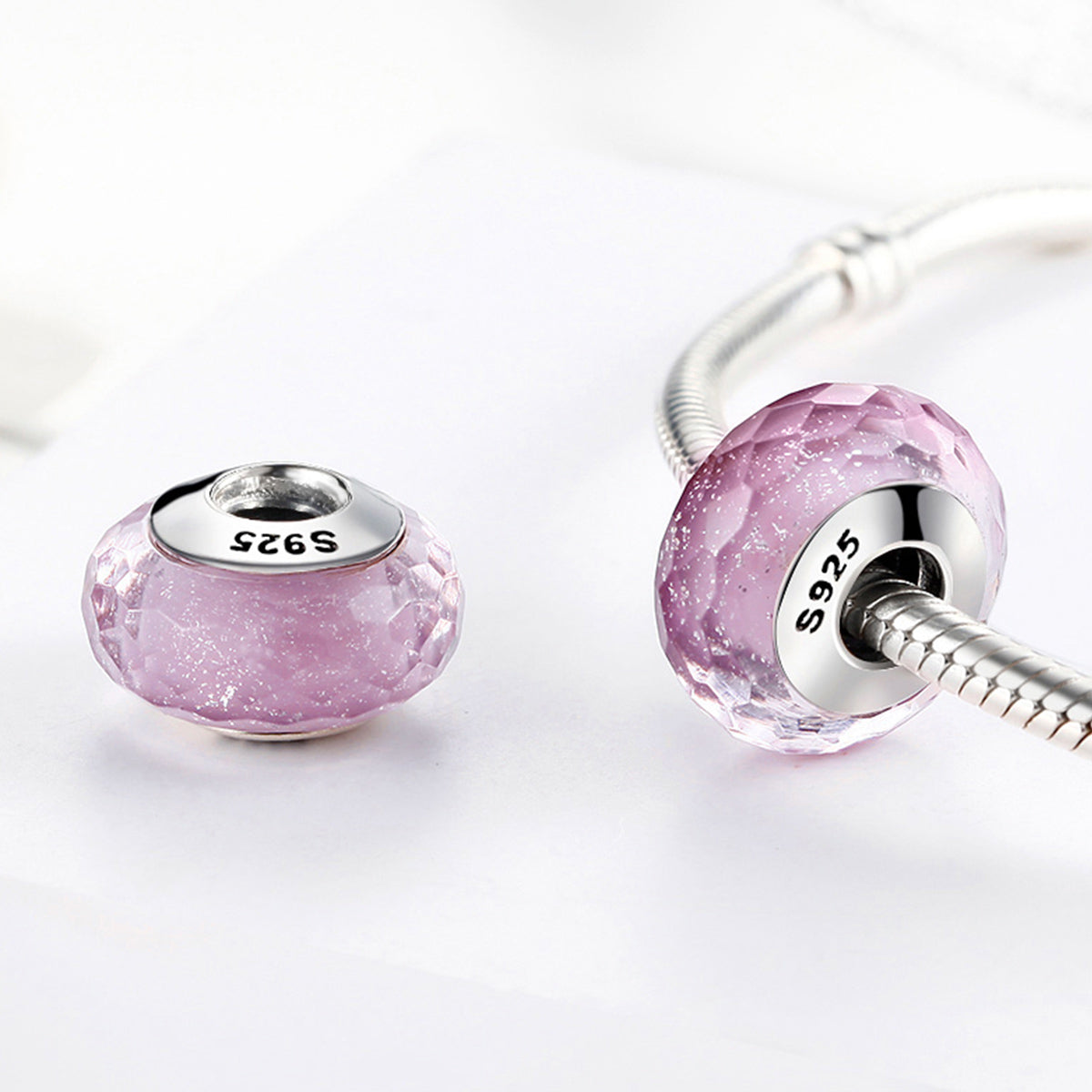 korálka Ružová neha