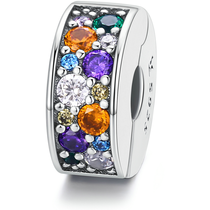 korálka Klip Rainbow