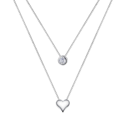 Náhrdelník Biela elegancia