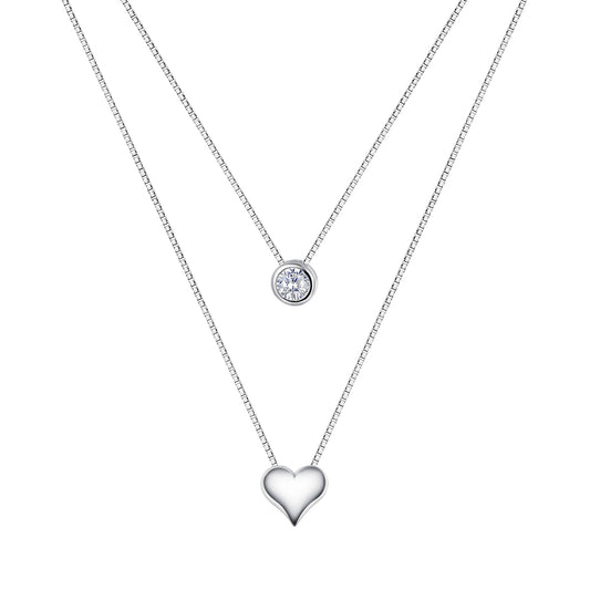 Náhrdelník Biela elegancia