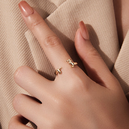 Prsteň Zlatý Jazvečík