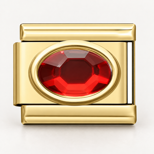 Prívesok Kráľovský Rubín Gold