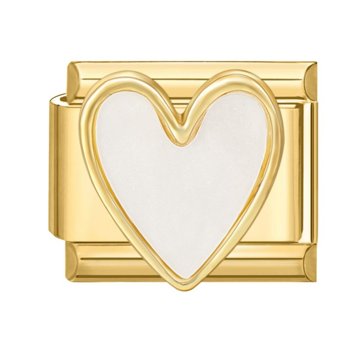 Prívesok Biele Srdce