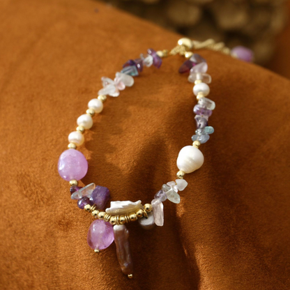 Náramok Fialový Pôvab Ametyst
