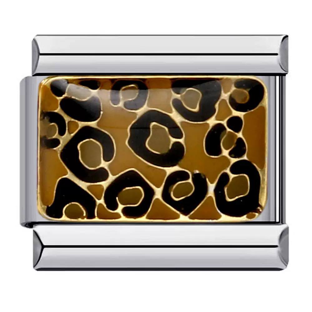 Prívesok Leopard – Strieborná