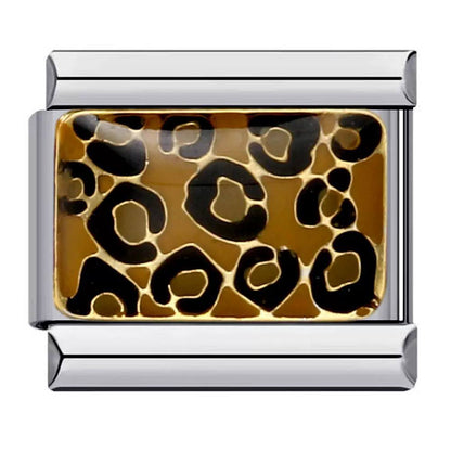 Prívesok Leopard – Strieborná