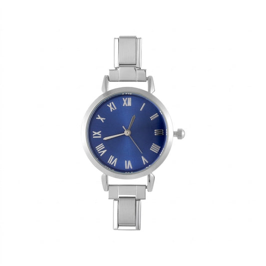 Strieborné Vintage 'Sapphire Blue'